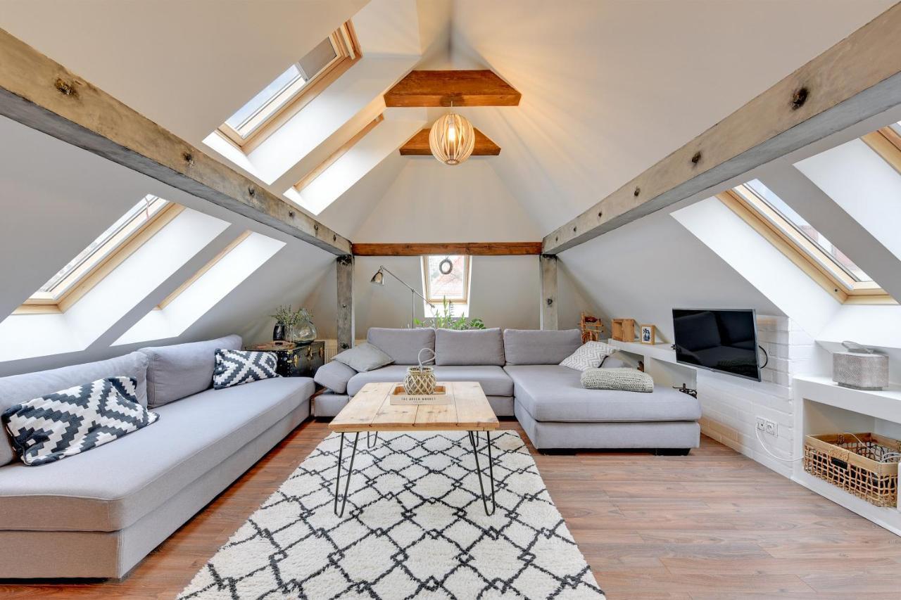 Grand Apartments - Wood Loft Apartment โซพอต ภายนอก รูปภาพ