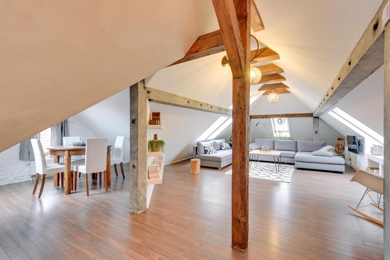 Grand Apartments - Wood Loft Apartment โซพอต ภายนอก รูปภาพ