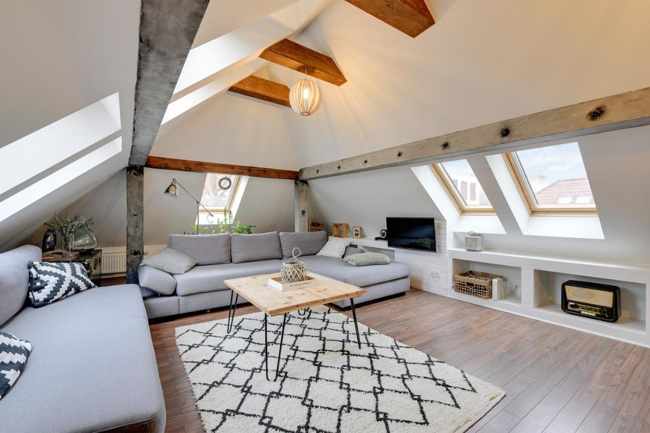Grand Apartments - Wood Loft Apartment โซพอต ภายนอก รูปภาพ